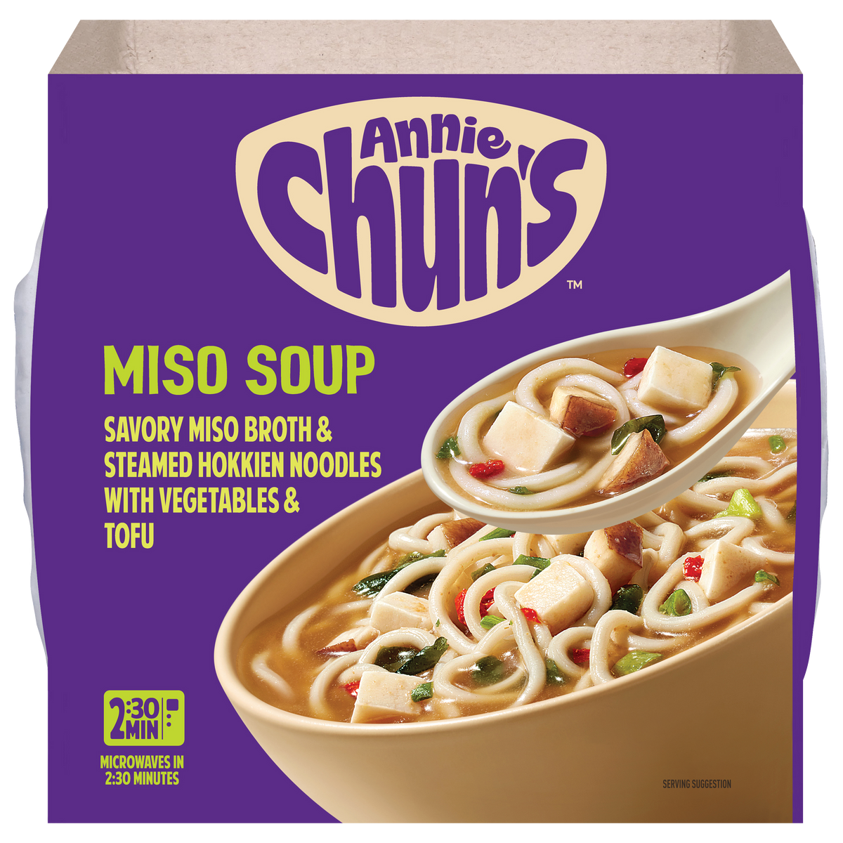 Miso Soup Bowl with Vegetables & Tofu