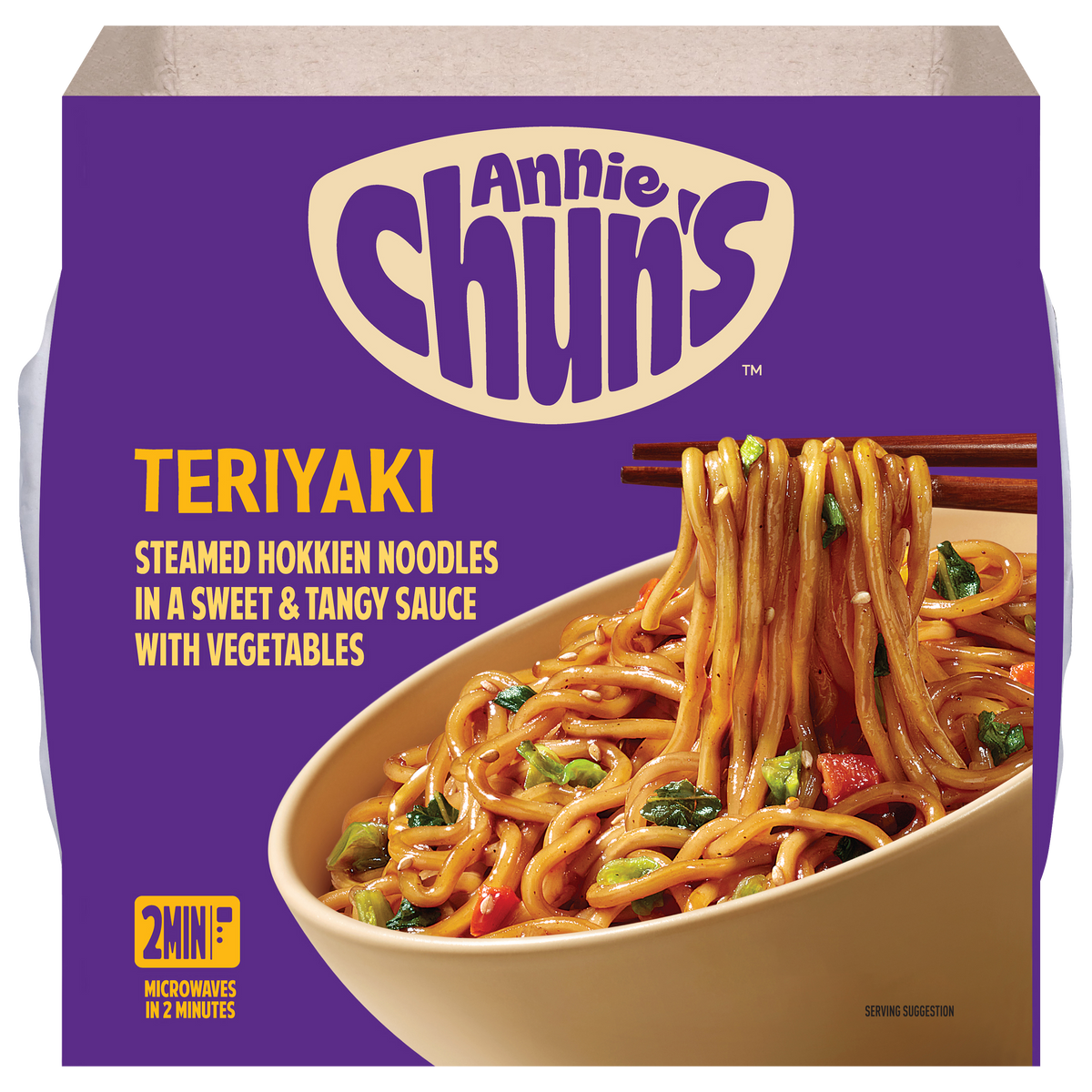 Teriyaki Noodle Bowl with Vegetables