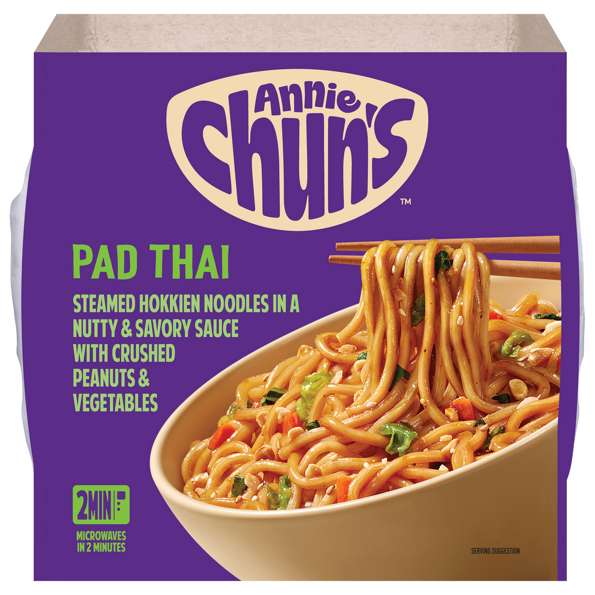 Pad Thai Noodle Bowl with Vegetables