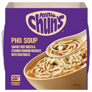 Pho Soup Bowl with Vegetables thumbnail 1