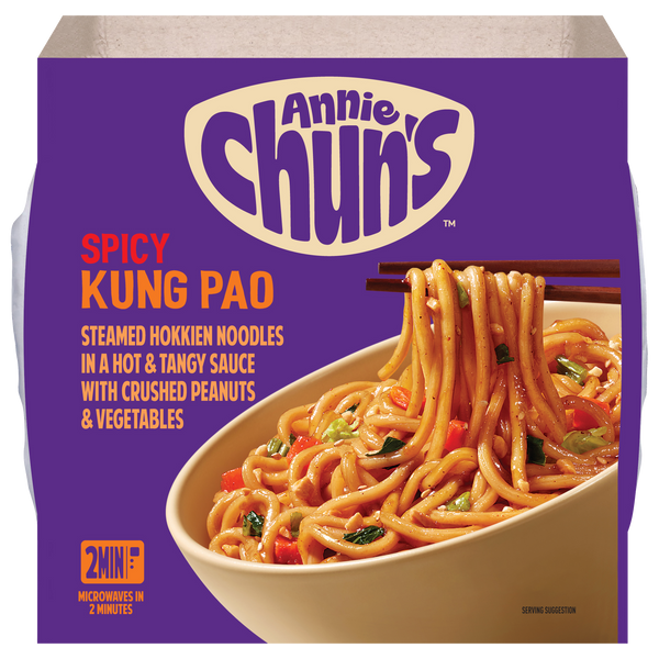 Spicy Kung Pao Noodle Bowl with Vegetables – Annie Chun