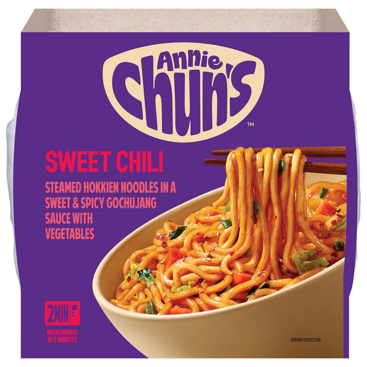 Sweet Chili Noodle Bowl with Vegetables