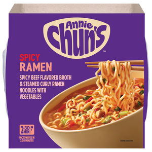 Spicy Ramen Soup Bowl with Vegetables thumbnail 1