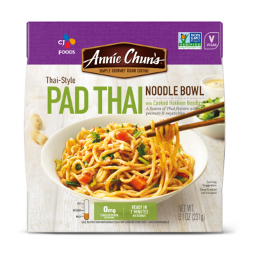 Annie Chun's Thai Style Pad Thai Noodle Bowl Packaging