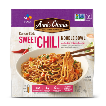 Annie Chun's Korean Style Sweet Chili Noodle Bowl Packaging