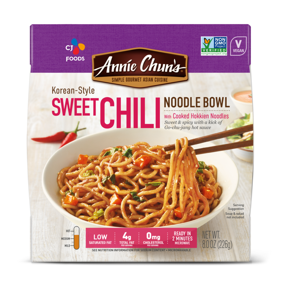 Annie Chun's Korean Style Sweet Chili Noodle Bowl Packaging