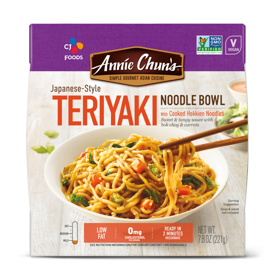 Annie Chun's Japanese Style Teriyaki Noodle Bowl Packaging