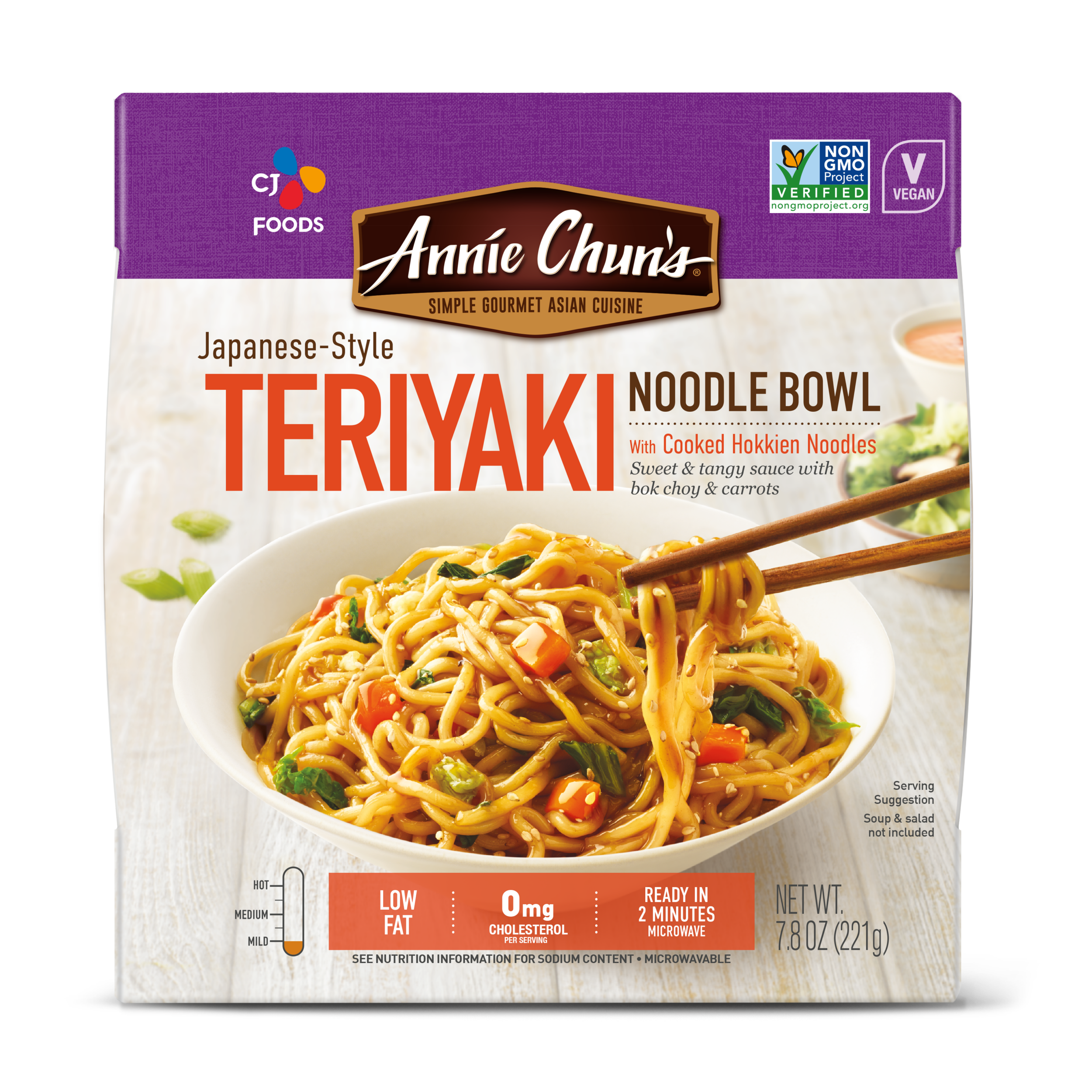 Annie Chun's Japanese Style Teriyaki Noodle Bowl Packaging
