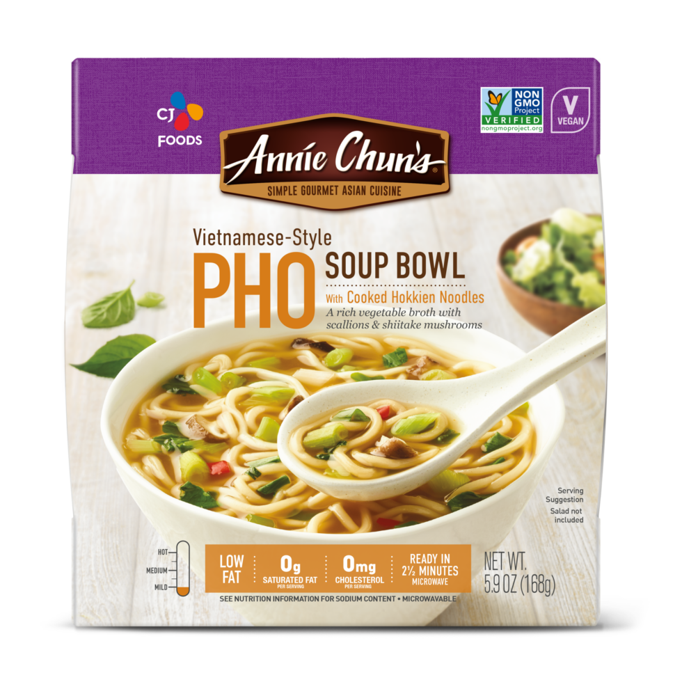 Annie Chun's Vietnamese Style Pho Noodle Soup Bowl Packaging