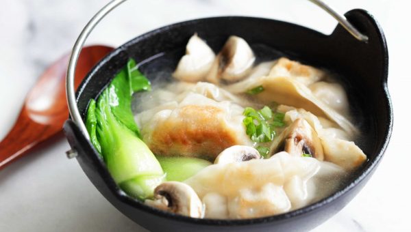 Annie Chun's Mushroom and Bok Choy Potstickers Soup