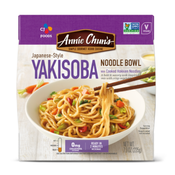 Annie Chun's Japanese Style Yakisoba Noodle Bowl Packaging
