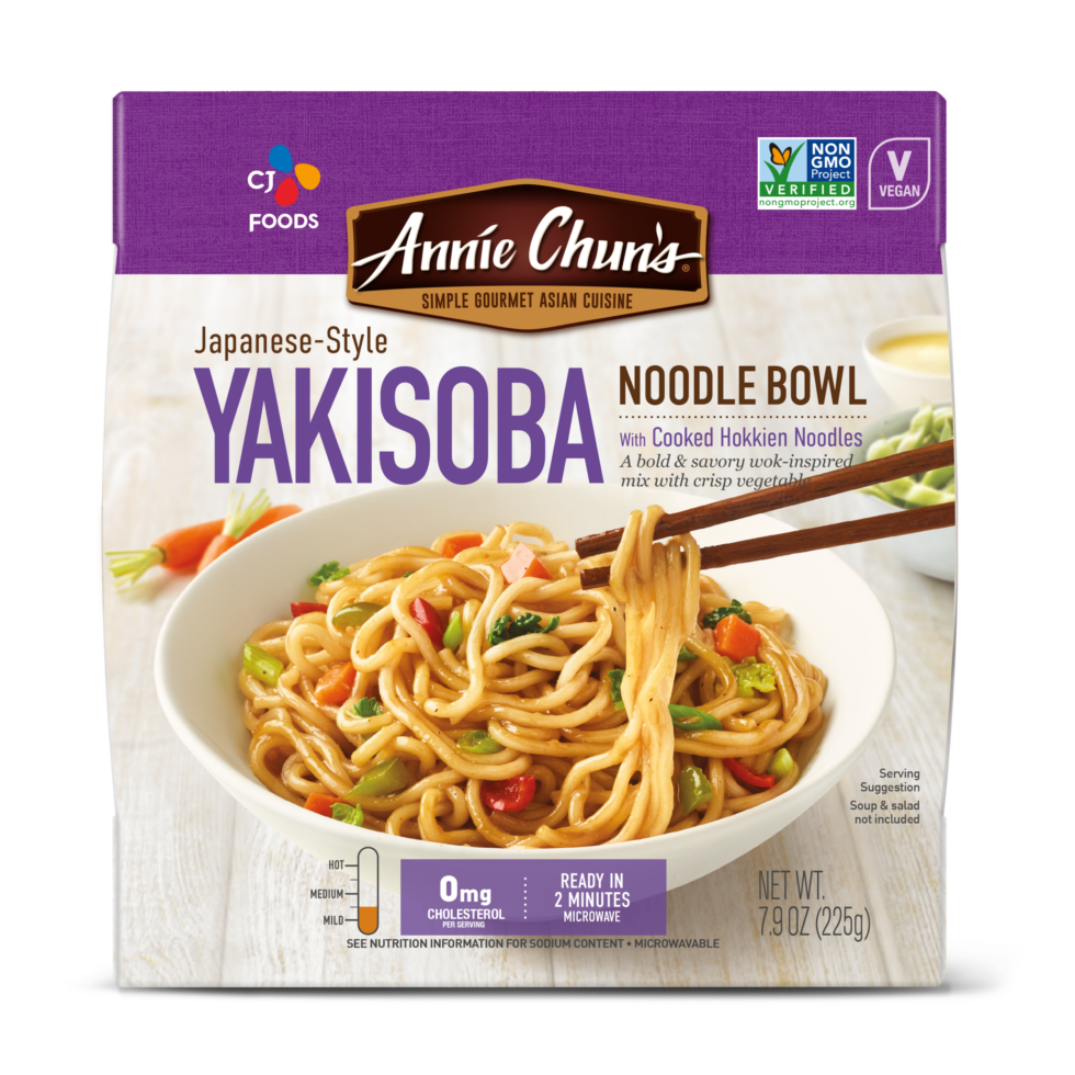 Annie Chun's Japanese Style Yakisoba Noodle Bowl Packaging