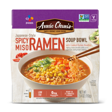 Annie Chun's Japanese Style Spicy Miso Ramen Packaging