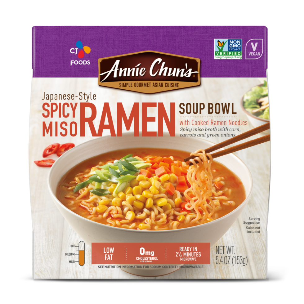 Annie Chun's Japanese Style Spicy Miso Ramen Packaging