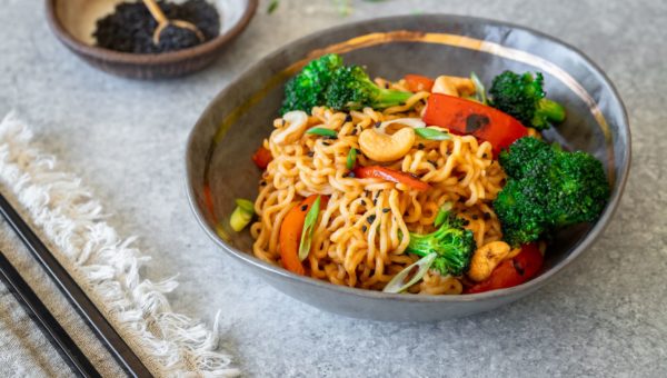 Spicy Miso Ramen Stir Fry