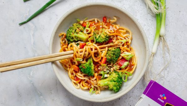 Cold Peanut Noodle Salad