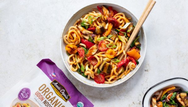 Asian-Style Ratatouille with Udon Noodles