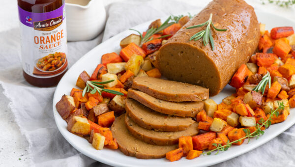 Orange Seitan Roast