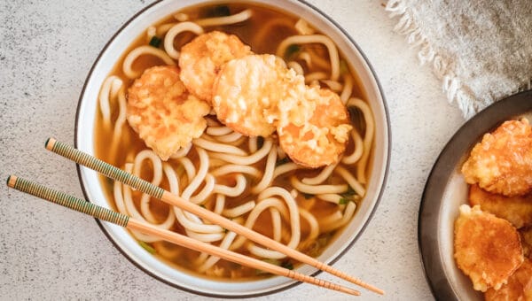 Sweet Potato Tempura Udon