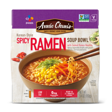 Annie Chun's Korean Style Spicy Ramen Packaging