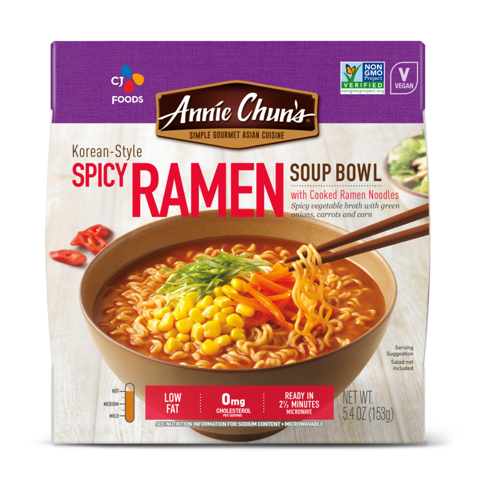 Annie Chun's Korean Style Spicy Ramen Packaging
