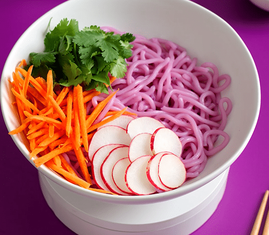 Annie Chun’s Easter Purple Noodles